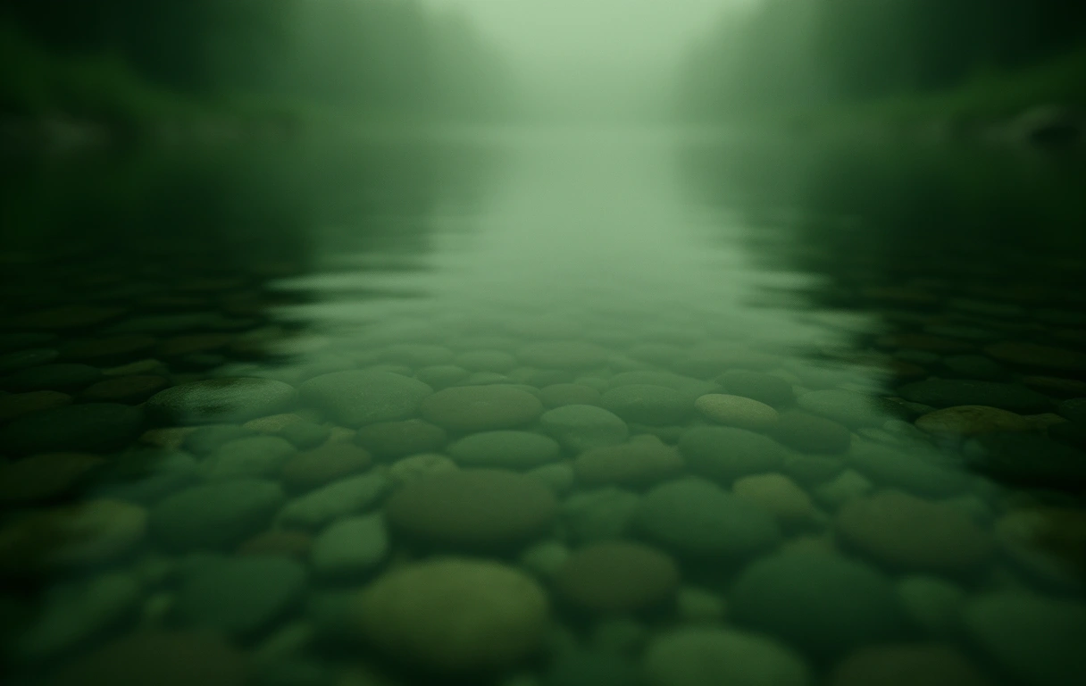 Agua en calma representando la pureza de los datos